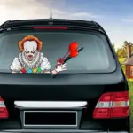 Halloween wiper sticker tag1