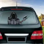 Halloween wiper sticker tag1