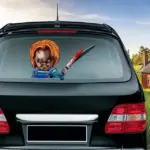 Halloween wiper sticker tag1