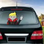 Halloween wiper sticker tag1