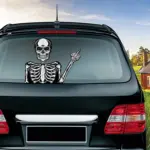 Halloween wiper sticker tag1