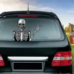 Halloween wiper sticker tag1
