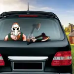 Halloween wiper sticker tag1
