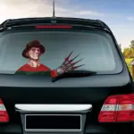 Halloween wiper sticker tag1