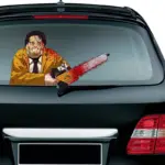 Halloween wiper sticker tag1