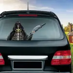 Halloween wiper sticker tag1