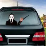 Halloween wiper sticker tag1