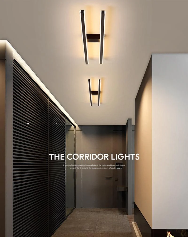 Hallway Corridor Staircase Nordic Lamp Long LED Ceiling Lights -  - #tag1#