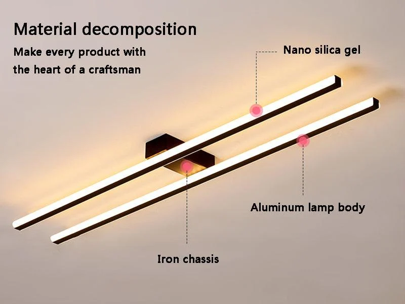 Hallway Corridor Staircase Nordic Lamp Long LED Ceiling Lights -  - #tag1#