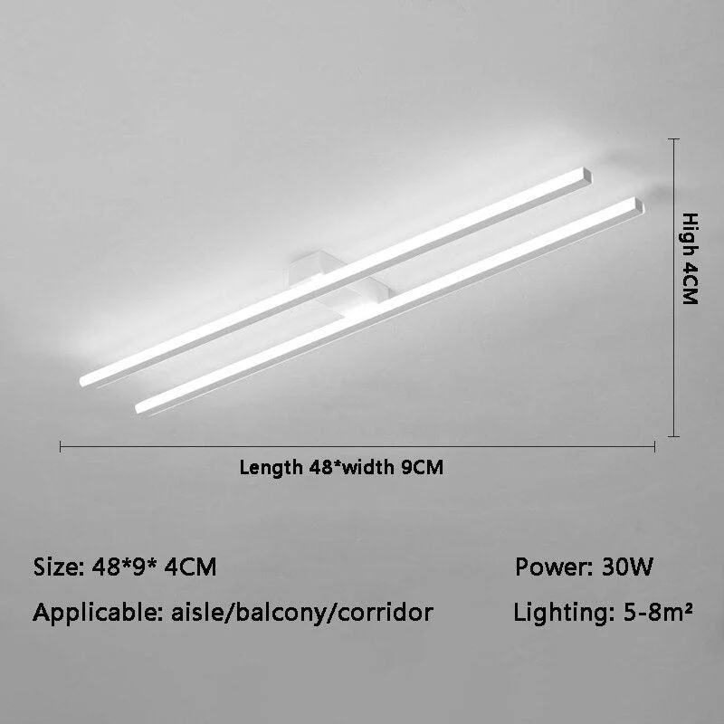 Hallway Corridor Staircase Nordic Lamp Long LED Ceiling Lights -  - #tag1#