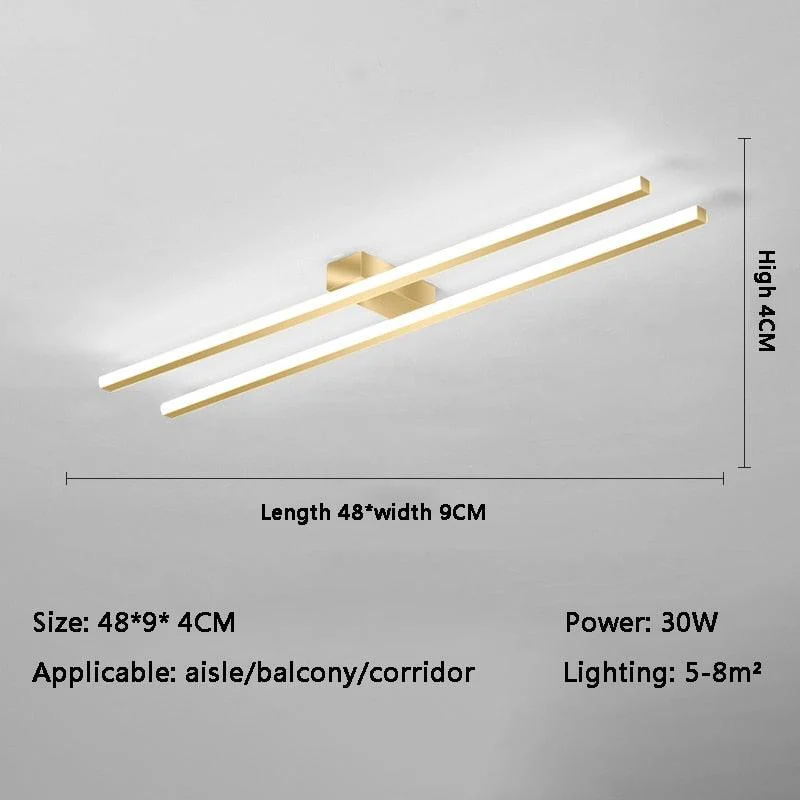 Hallway Corridor Staircase Nordic Lamp Long LED Ceiling Lights -  - #tag1#