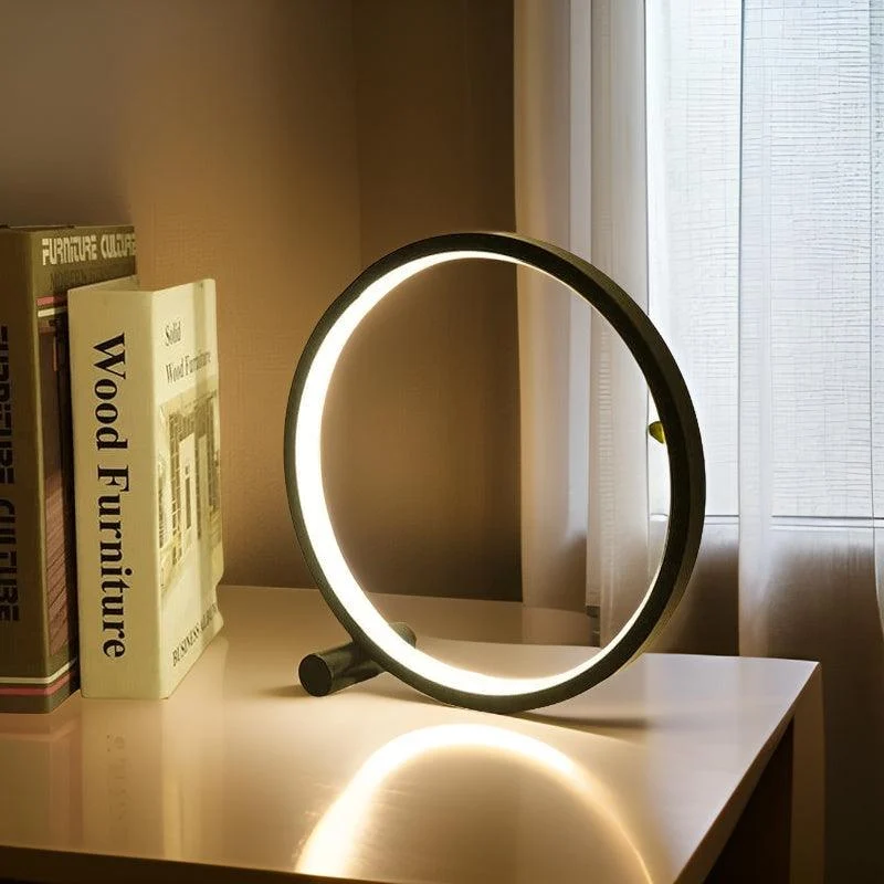 Halo Glow - Round Table Lamp -  - #tag1#