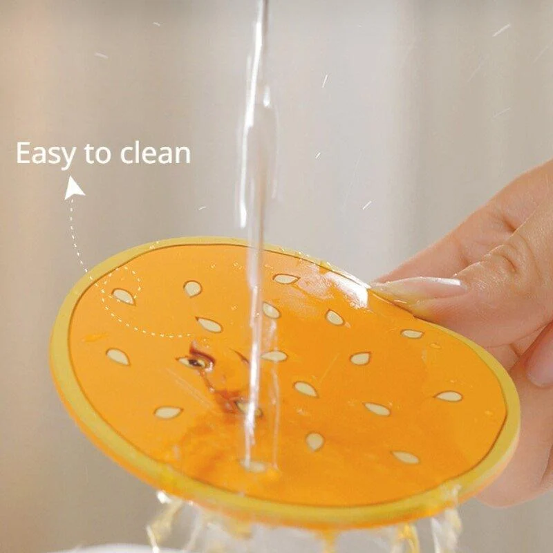 Hamburger' Shaped Cartoon Coaster Set -  - #tag1#