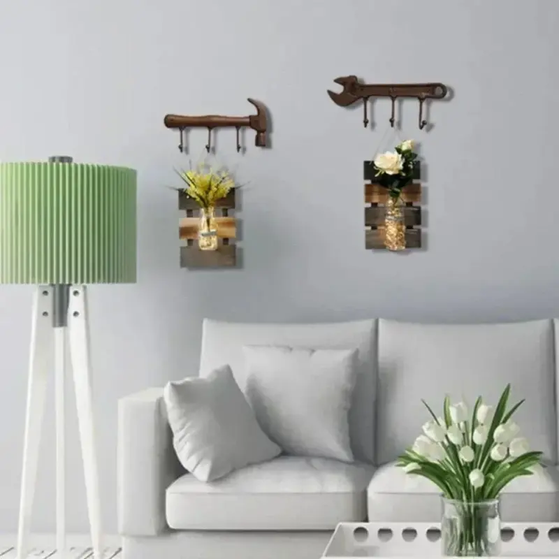 Hammer Wrench Keys Hat Holder for Home Bar Store Decor Hanger Retro Industrial Style Iron Wall.jpg 6a45f5d7 e311 4c7c ab69 990a90face25
