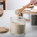 Hammered_Glass_Storage_Jar_Set_-_-4199124 Hammered Glass Storage Jar Set