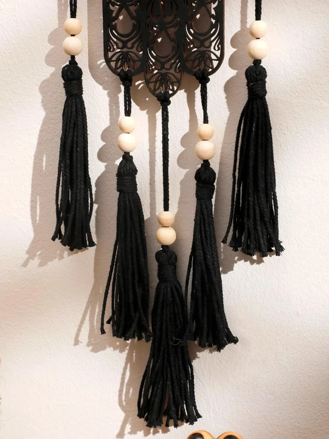 Hamsa Hand Wooden Wall Hanging -  - #tag1#