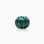 Hand Crafted Green Ceramic Cactus Sculpture