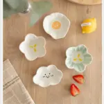 Hand-Painted_Sauce_Dish_-_-4199384 Hand Painted Sauce Dish