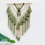 Hand Woven Color Macrame Tapestry