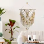 Hand Woven Color Macrame Tapestry