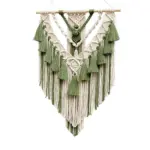 Hand Woven Color Macrame Tapestry