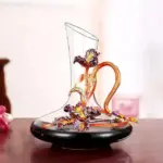Hand-blown-and-painted-goblet-and-decanter-Exclusive-to-Decorfaure-Decorfaure-1685702254 Hand blown and painted goblet and decanter Exclusive to Decorfaure Decorfaure