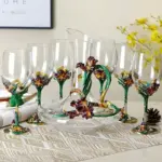 Hand-blown-and-painted-goblet-and-decanter-Exclusive-to-Decorfaure-Decorfaure-1685702324 Hand blown and painted goblet and decanter Exclusive to Decorfaure Decorfaure