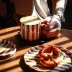 Hand_Drawn_Striped_Ceramic_Mug_Saucer_Set_-_-_tag1_-4267002 Hand Drawn Striped Ceramic Mug Saucer Set tag1