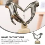 Hand Love Heart Shaped Figurine