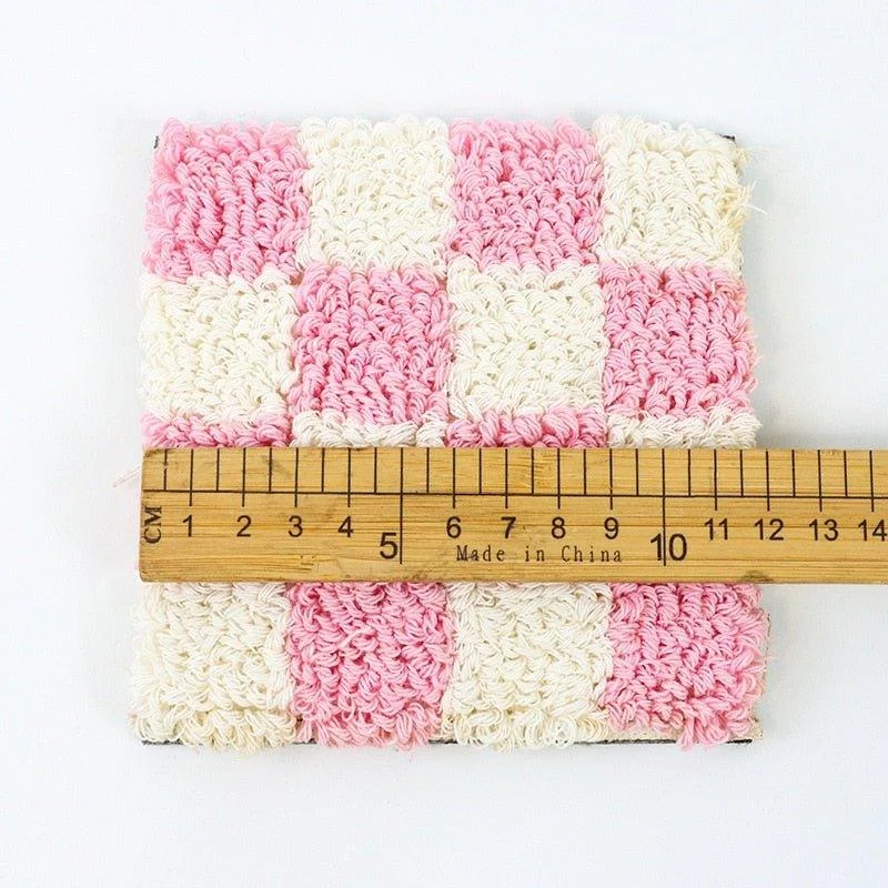 Hand Tufted Plush Retro Style Flower Coaster -  - #tag1#