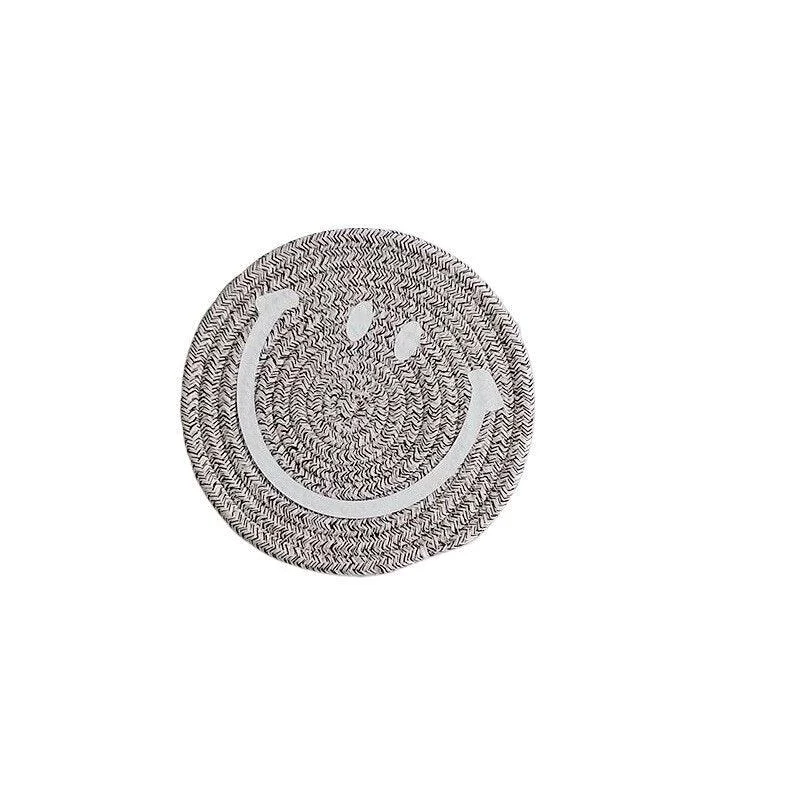 Hand Tufted Plush Retro Style Flower Coaster -  - #tag1#