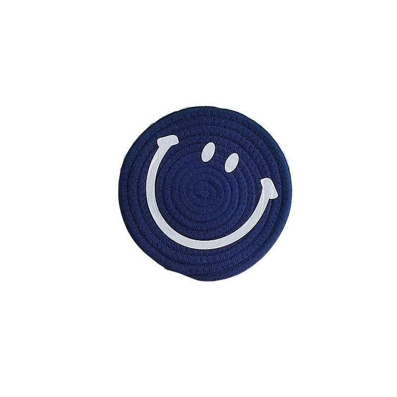 Hand Tufted Plush Retro Style Flower Coaster -  - #tag1#