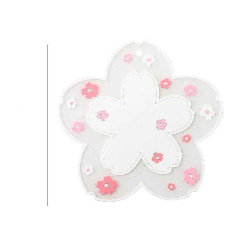 Hand Tufted Plush Retro Style Flower Coaster -  - #tag1#