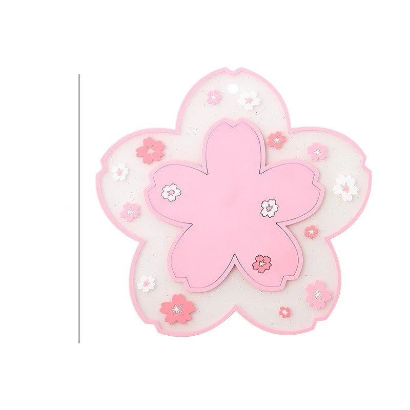 Hand Tufted Plush Retro Style Flower Coaster -  - #tag1#