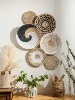 Hand Woven Basket Wall Decor tag1
