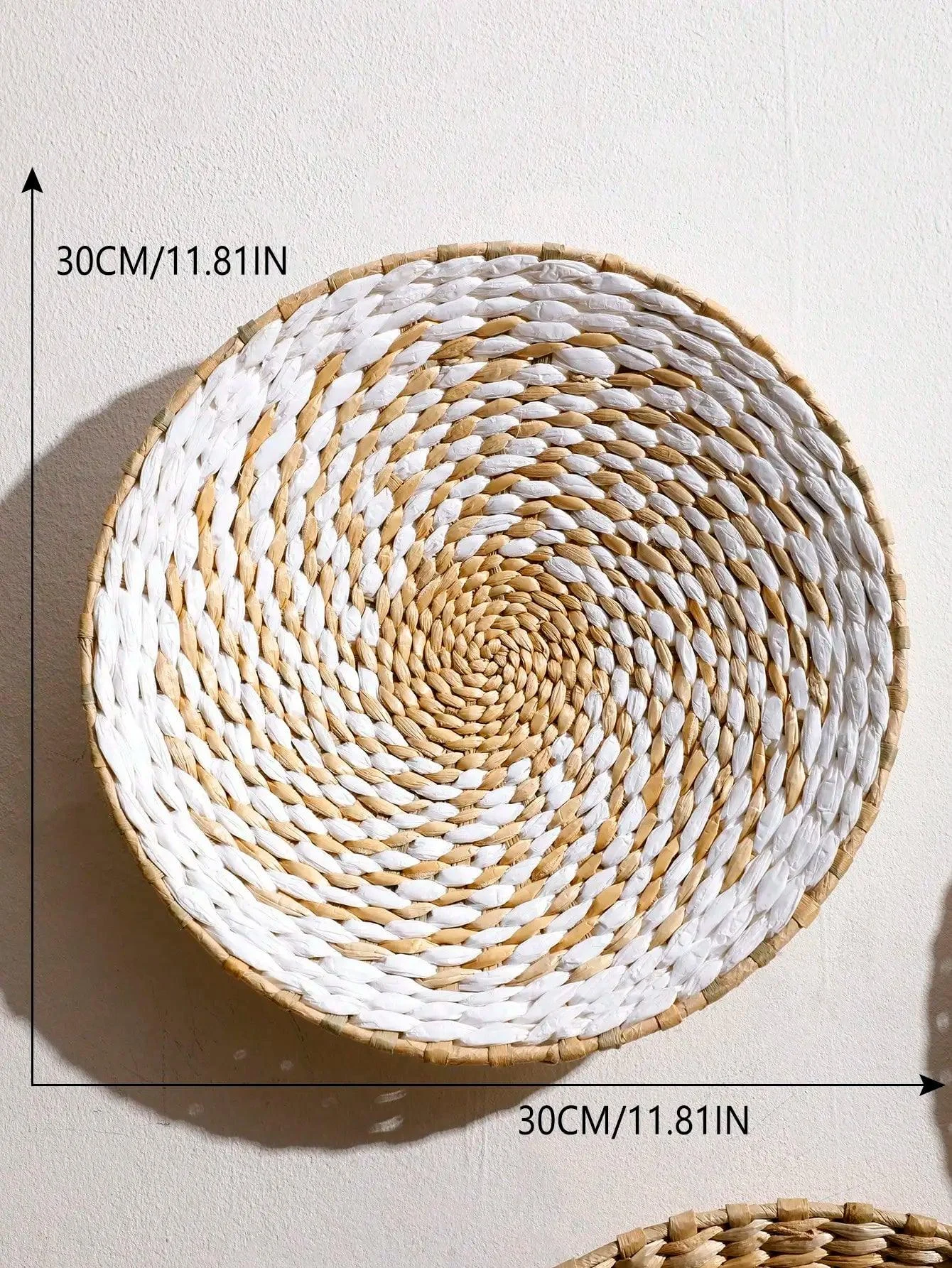 Hand Woven Basket Wall Decor -  - #tag1#