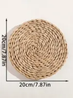 Hand Woven Basket Wall Decor tag1