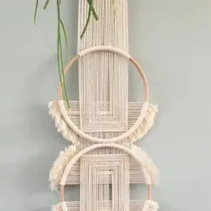 Hand Woven Wooden Wall Hanging -  - #tag1#