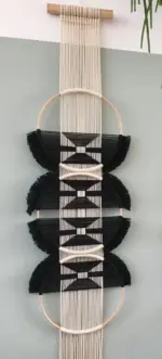 Hand Woven Wooden Wall Hanging tag1