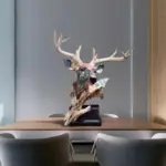 Handcrafted_Deer_Head_Statue_-_-4199669 Handcrafted Deer Head Statue