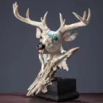 Handcrafted_Deer_Head_Statue_-_-4199678 Handcrafted Deer Head Statue