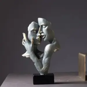 Handcrafted Face Sculptures