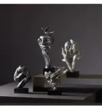 Handcrafted Face Sculptures