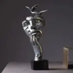 Handcrafted Face Sculptures
