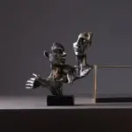 Handcrafted Face Sculptures