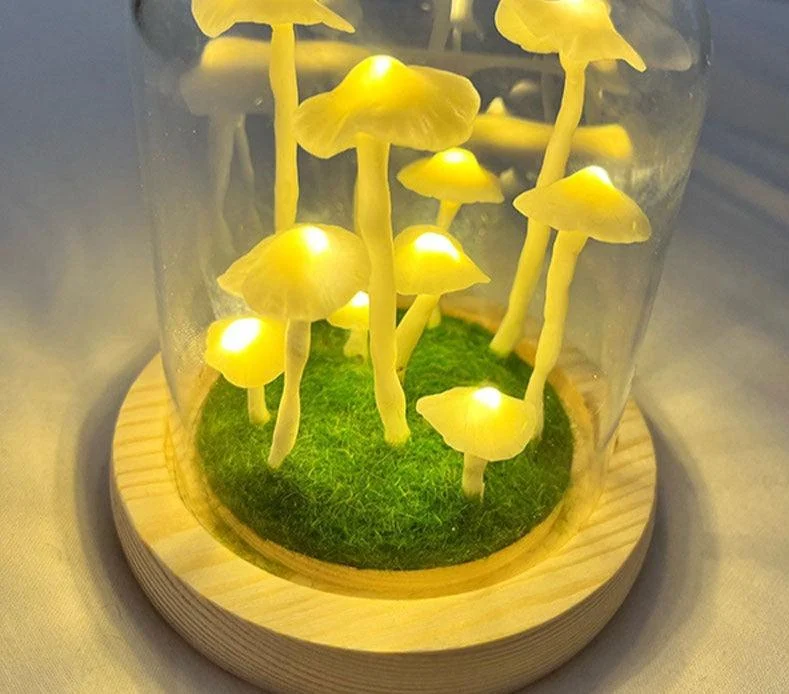 Handcrafted Mushroom Lamp DIY Kit -