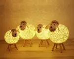 Handcrafted Yarn ball Sheep Lamp Night Light