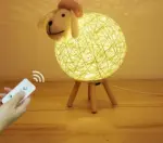 Handcrafted Yarn ball Sheep Lamp Night Light