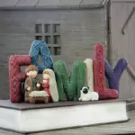 Handcrafts Family Nativity Statue tag1