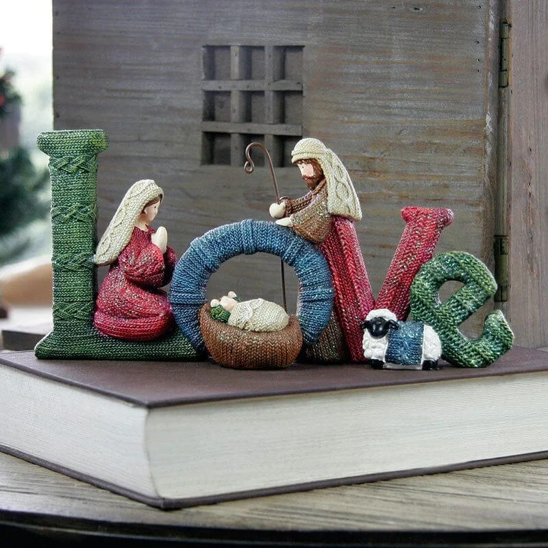 Handcrafts Family Nativity Statue -  - #tag1#